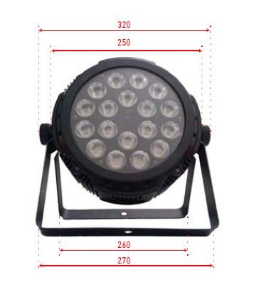 Світлодіодний LED прожектор LUX PAR 1815 Фото №2