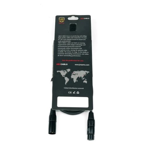 Кабель з конекторами MA009L05 XLR-XLR 0,5m Фото №4