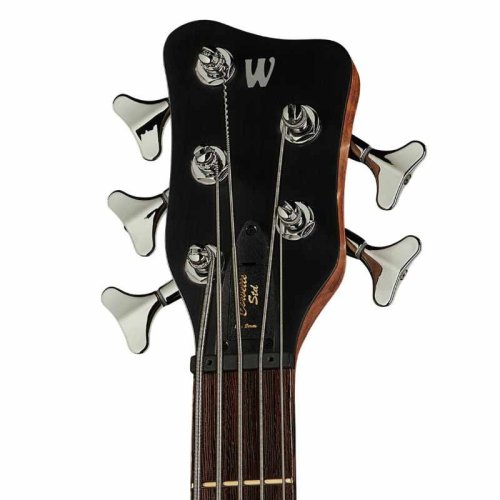 Бас-гитара Teambuilt Pro Series Corvette Ash, 5-String A/A (Burgundy Red Transparent Satin) Фото №3