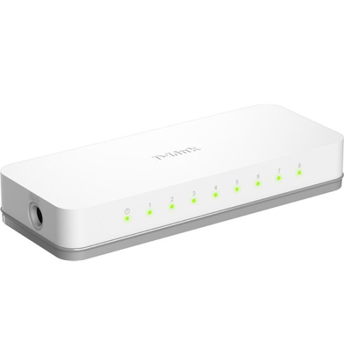 Комутатор GO-SW-8E 8xFE, Некерований Фото №2