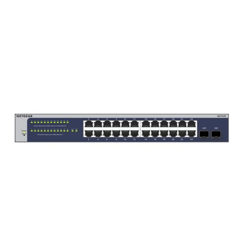 Коммутатор GS724T 24xGE, 2xSFP, Управляемый L2 Фото №2