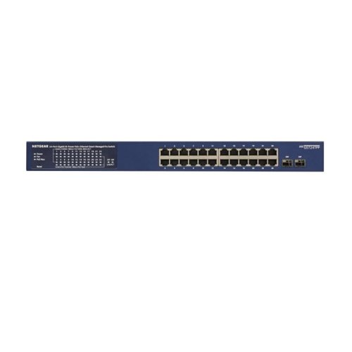 Коммутатор GS724TPP 24xGE PoE, 2xSFP, 380Вт, Управляемый L2 Фото №2