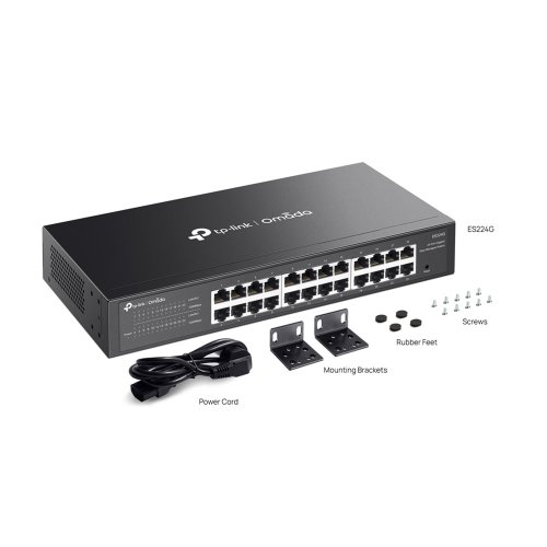 Коммутатор ES224G 24xGE, WebSmart Фото №2 Коммутатор ES224G 24xGE, WebSmart Фото №2