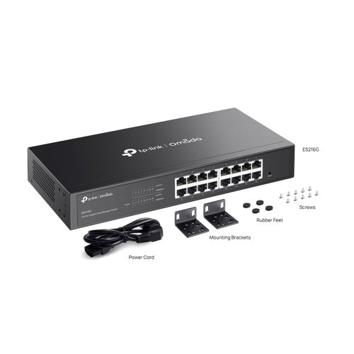 Коммутатор ES216G 16xGE, WebSmart Фото №2