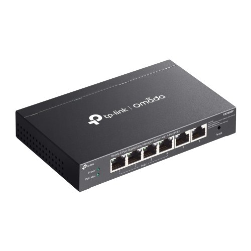 Коммутатор TP-LINK ES206GP 6xGE (4xPoE), 65W, WebSmart Фото №2 Коммутатор TP-LINK ES206GP 6xGE (4xPoE), 65W, WebSmart Фото №2