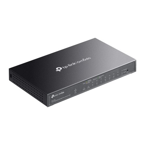 Коммутатор ES210GMP 10xGE (8xPoE), 123W, WebSmart Фото №3