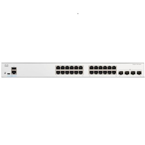 Коммутатор Catalyst 1200 24xGE, PoE, 4x1G SFP Фото №2