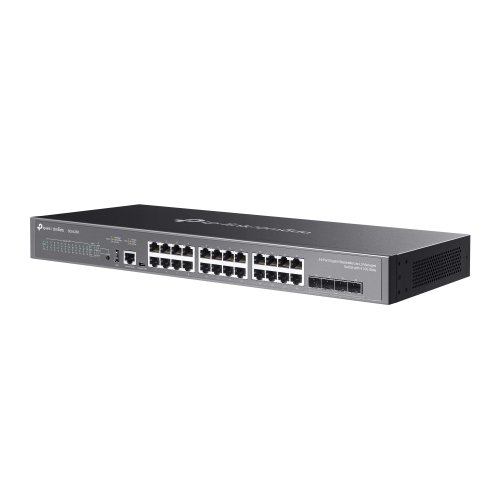 Коммутатор SG5428XMPP 24xGE (24xPoE), 4xSFP+, 500Вт, Управляемый L3 Фото №3