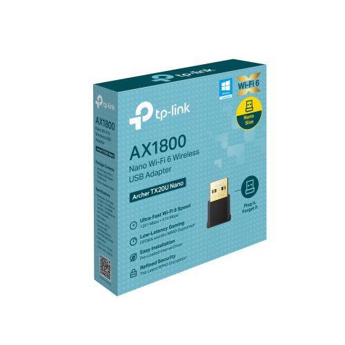 WiFi-адаптер Archer TX20U Nano AX1800 USB 2.0 Фото №2
