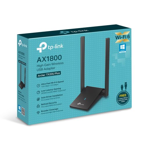 WiFi-адаптер Archer TX20U Plus AX1800 USB 3.0 Фото №4