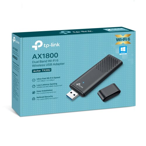 Адаптер WiFi Archer TX20U AX1800, USB Фото №3