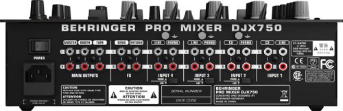 Dj-мікшер MIXER DJX750 Фото №3