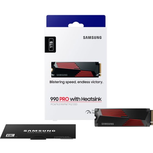 Накопитель SSD M.2 1TB PCIe 4.0 990PRO + радиатор Фото №2 Накопитель SSD M.2 1TB PCIe 4.0 990PRO + радиатор Фото №2