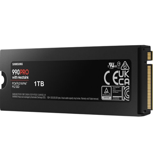 Накопитель SSD M.2 1TB PCIe 4.0 990PRO + радиатор Фото №4 Накопитель SSD M.2 1TB PCIe 4.0 990PRO + радиатор Фото №4