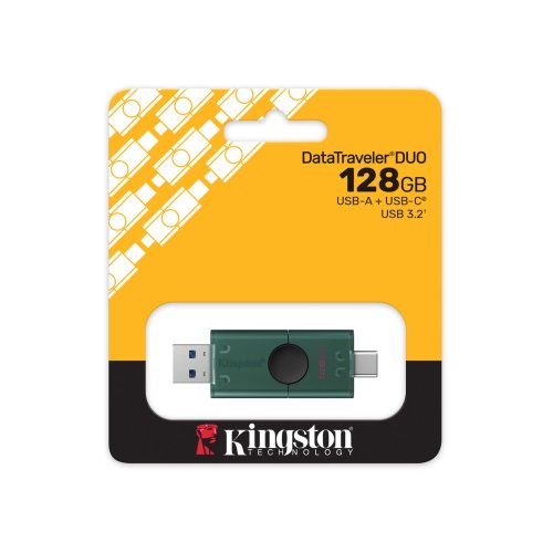 Накопитель 128GB USB 3.2 Type-A+Type-C DT DuoG2 Фото №4