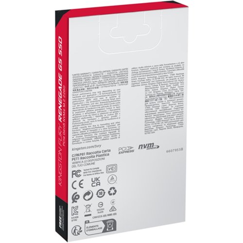 Накопичувач SSD M.2 8TB PCIe 5.0 FURY Renegade Фото №3