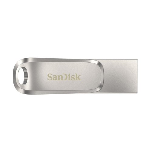 Накопитель 512GB USB 3.1 Type-A + Type-C Dual Drive Luxe Серебряный Фото №5