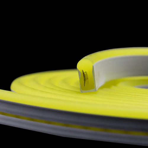 Светодиодный неон PROLUM™ 8x16, IP68, 220V, Series "GL", Лимонно-Желтый, PRO Фото №4