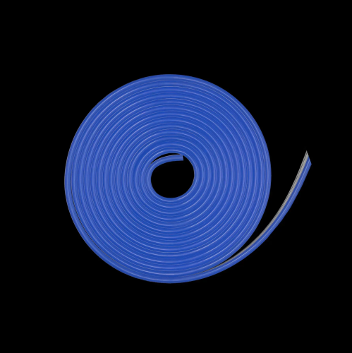 Светодиодный неон PROLUM™ 6x12 , IP68, 220V, Series "SL", PRO, Синий Фото №3