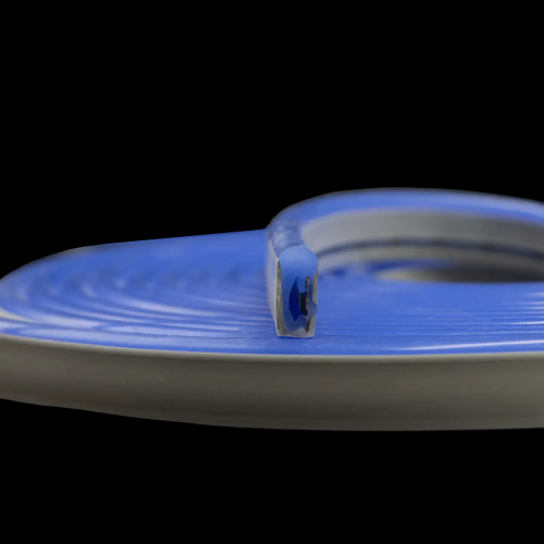 Светодиодный неон PROLUM™ 6x12 , IP68, 220V, Series "SL", PRO, Синий Фото №4