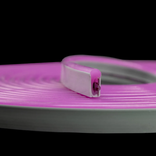 Світлодіодний неон PROLUM™ 6x12 , IP68, 220V, Series "SL", PRO, Фіолетовий Фото №4