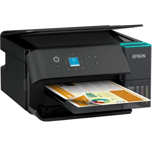 Багатофункціональний пристрій  ink color A4 EcoTank L4360 33_20 ppm Duplex USB Wi-Fi 4 inks Black Pigment Фото №4
