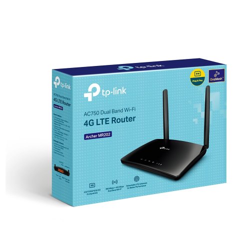 Маршрутизатор Archer MR202 AC750, 4G/LTE, 3xFE LAN, 1xFE LAN/WAN, MESH Фото №4