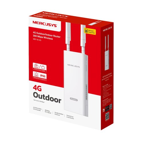 Маршрутизатор MB118-4G N300, 4G/LTE, 1xFE LAN, outdoor Фото №3 Маршрутизатор MB118-4G N300, 4G/LTE, 1xFE LAN, outdoor Фото №3