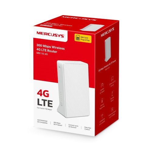 Маршрутизатор MB110-4G N300, 4G/LTE, 1xFE LAN, 1xFE WAN Фото №3 Маршрутизатор MB110-4G N300, 4G/LTE, 1xFE LAN, 1xFE WAN Фото №3