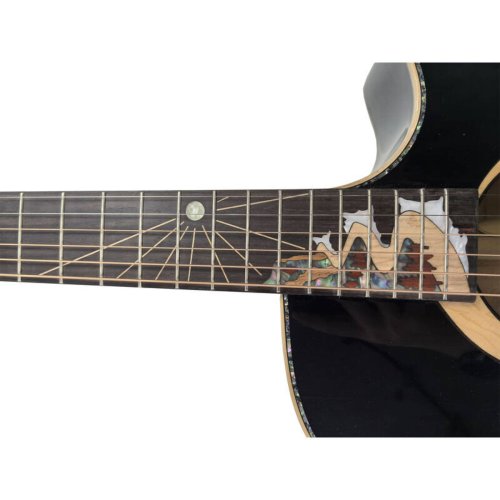 Акустическая гитара TQ-ALS-BK Фото №3