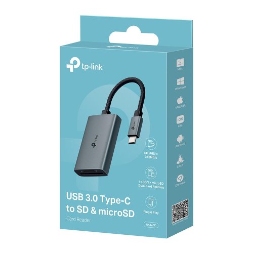 USB-Концентратор UA440C 1xSD, 1x-microSD, USB TypeC Фото №4