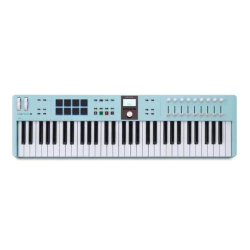 MIDI-клавіатура Arturia KeyLab Essential 61 mk3 (Aquamarine) Фото №3