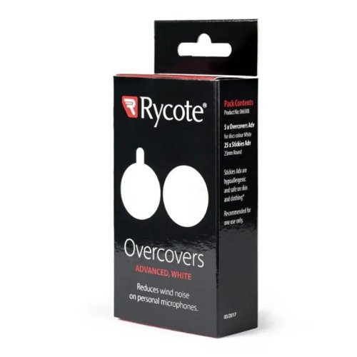 Набір вітрозахистів Overcovers Advanced - White (25x Stickies and 5x Fur Disks) Фото №5 Набір вітрозахистів Overcovers Advanced - White (25x Stickies and 5x Fur Disks) Фото №5