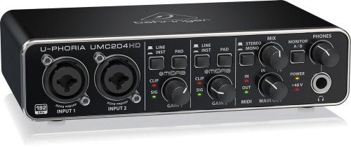 Аудіоінтерфейс BEHRINGER UMC204HD Фото №2 Аудіоінтерфейс BEHRINGER UMC204HD Фото №2