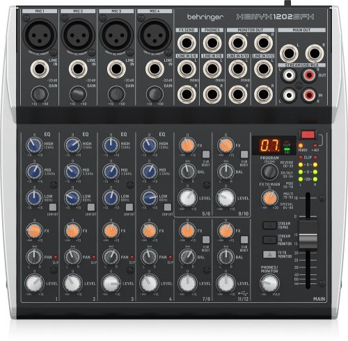 Микшерный пульт XENYX 1202SFX Фото №2 Микшерный пульт XENYX 1202SFX Фото №2