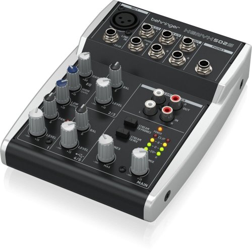 Микшерный пульт BEHRINGER XENYX 502S
Фото №3