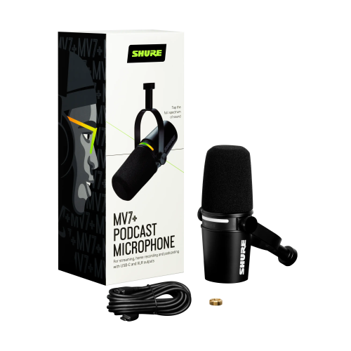 Студийный микрофон SHURE MV7+K Фото №5