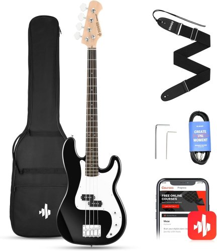 Гітарний набір EC1228 DPB-510 Electric Bass Guitar Black Фото №3 Гітарний набір EC1228 DPB-510 Electric Bass Guitar Black Фото №3