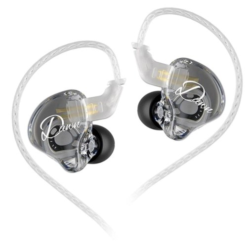 Навушники Dawn CRYSTAL MIC silver cable Фото №2 Навушники Dawn CRYSTAL MIC silver cable Фото №2
