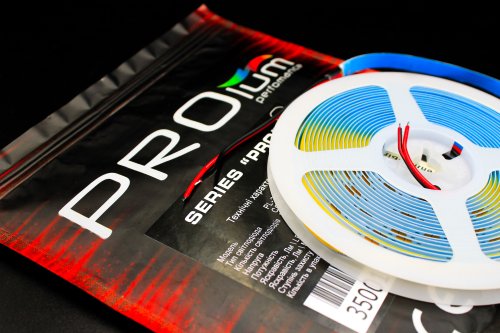 Світлодіодна LED стрічка PROLUM™ 24V; СОВ; 320; LED; IP20; Series "S", Нейтральний-Білий (3800-4300K) Фото №5