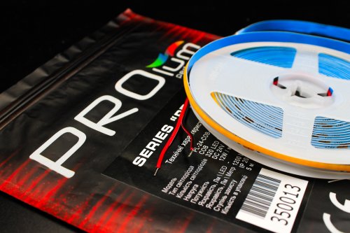 Світлодіодна LED стрічка PROLUM™ 24V; СОВ; 320; LED; IP20; Series "S", Тепло-Білий (2800-3200K) Фото №5