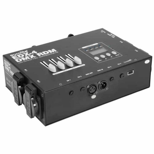 Диммер EDX-4 DMX RDM LED Dimmer Pack Фото №2