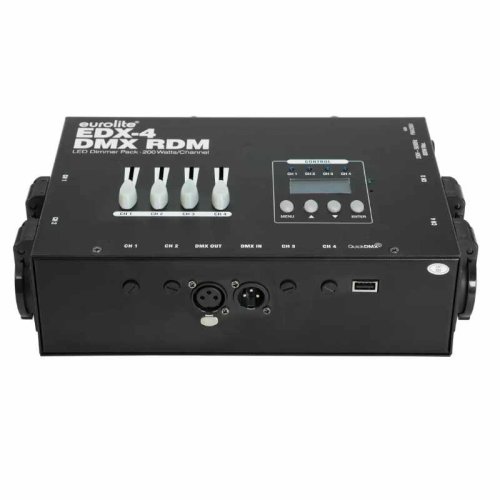 Диммер EDX-4 DMX RDM LED Dimmer Pack Фото №4