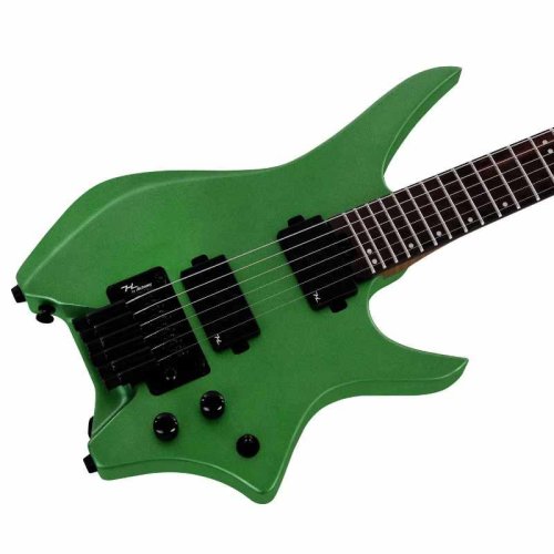 Безголовая электрогитара HN5 S/MEG (Satin Metallic Emerald Green) Фото №4 Безголовая электрогитара HN5 S/MEG (Satin Metallic Emerald Green) Фото №4