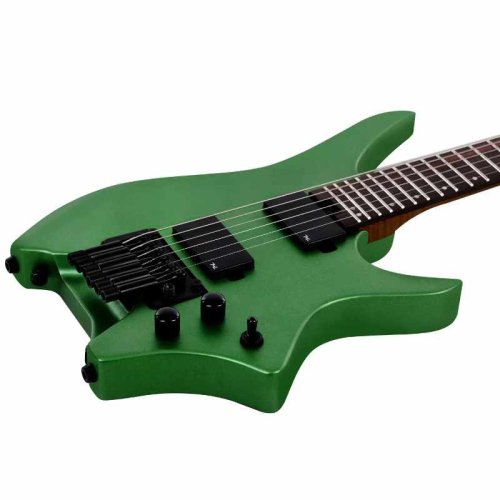 Безголовая электрогитара HN5 S/MEG (Satin Metallic Emerald Green) Фото №3 Безголовая электрогитара HN5 S/MEG (Satin Metallic Emerald Green) Фото №3
