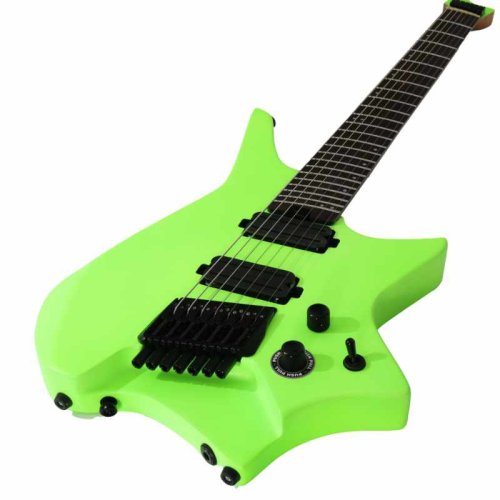 Безголовая электрогитара HZ7 S/NGN (Satin Neon Green) Фото №3 Безголовая электрогитара HZ7 S/NGN (Satin Neon Green) Фото №3