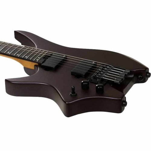 Безголовая электрогитара HN5L S/MDP (Satin Metallic Deep Purple) (левосторонняя) Фото №4