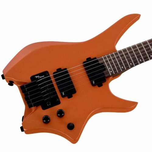 Безголовая электрогитара HN5 S/MCO (Satin Metallic Coral Orange) Фото №4