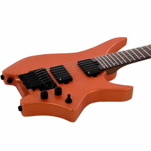 Безголовая электрогитара HN5 S/MCO (Satin Metallic Coral Orange) Фото №3