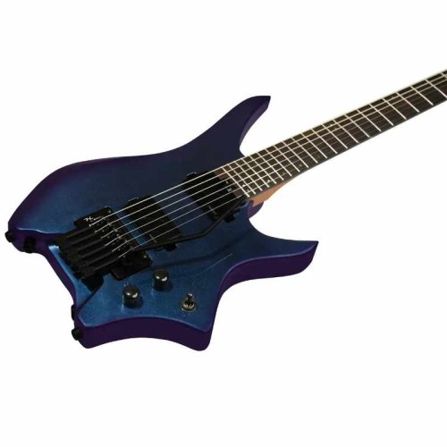 Безголовая электрогитара HN6 G/UV (Gloss Ultra Violet Chameleon) Фото №3